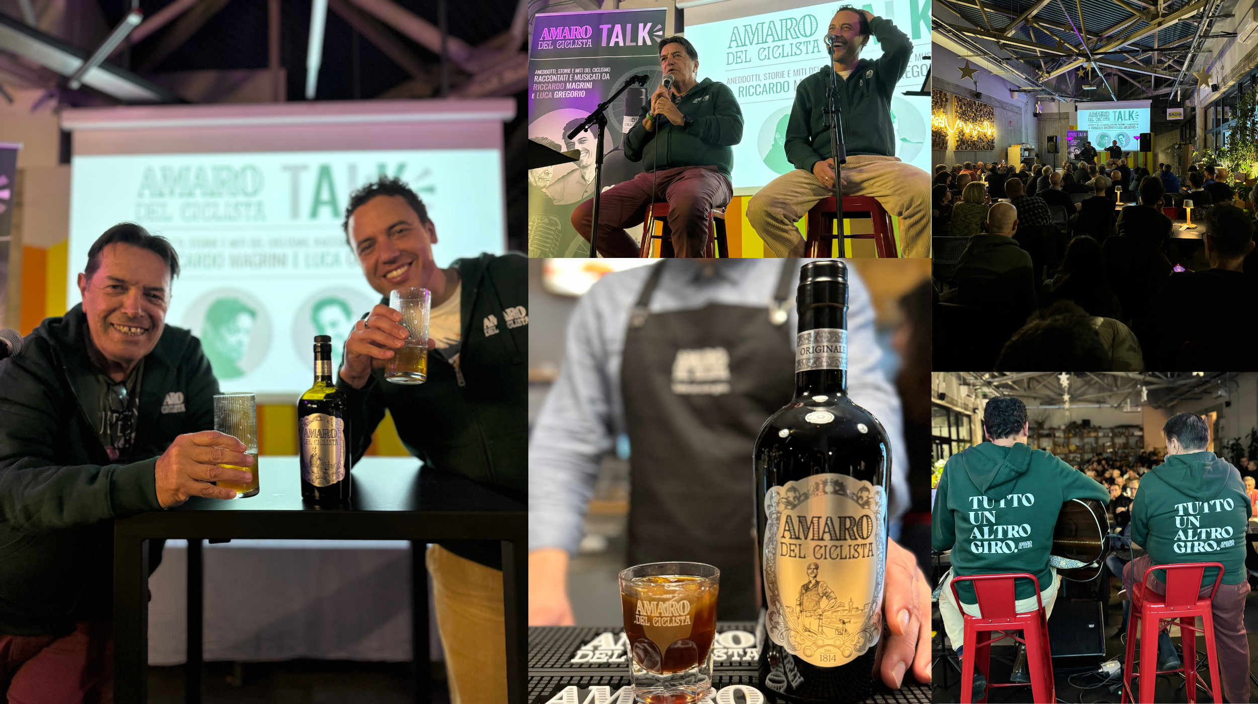 CASONI LIQUORI presenta AMARO DEL CICLISTA TALK, con la partecipazione di Riccardo Magrini e Luca Gregorio