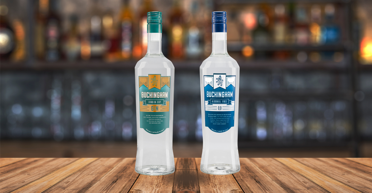 Bottiglie Gin Buckingham