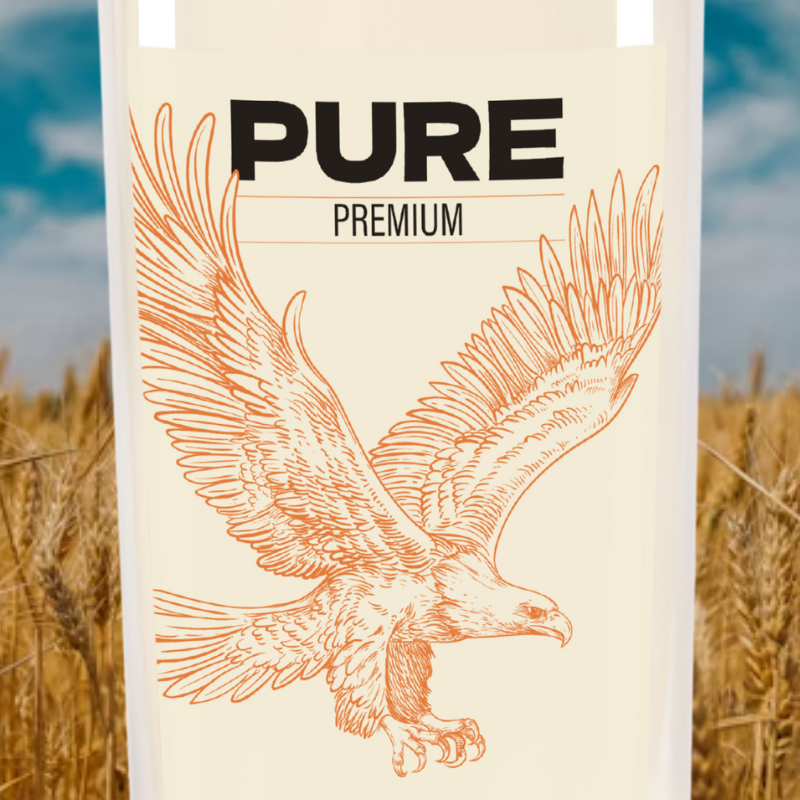 Bottiglia Vodka Pesca